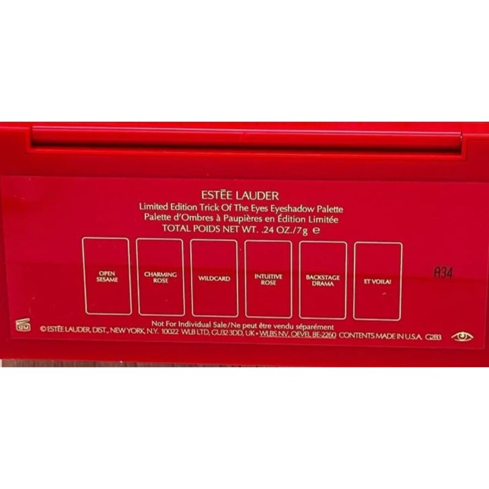 Estee Lauder Limited Edition Trick of the Eyes Shadow Pallette of 6 Pans  NEW